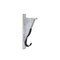 Flash Furniture 24" Whitewash Wall Mount Shelf with Hanging Hooks HFKHD-HEF0-CRE8-732315-GG - alternate 5
